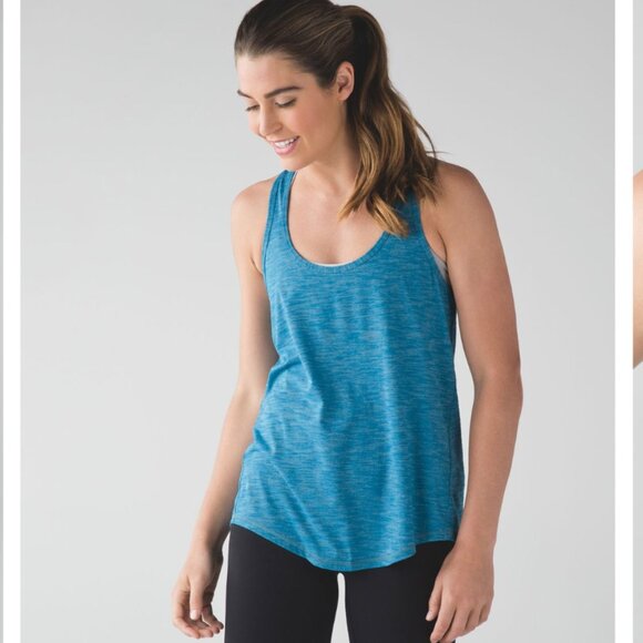 Lululemon Salute the Sun Tank - Teal - Picture 3 of 10